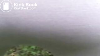 Another pair of white leggings becomes the victim