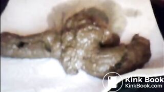 Mature BBW shits big loads...