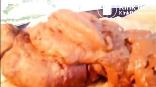 Mature BBW shits big loads...