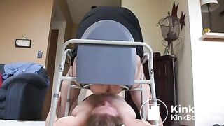 bbw mistress shitting on her slave