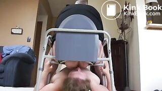 bbw mistress shitting on her slave