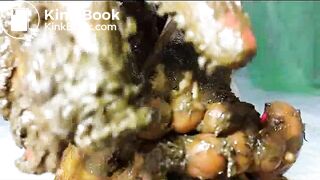 My feet receive a portion of shit