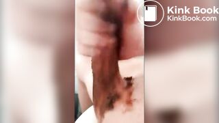 Twink shit wank (not me, found on net)