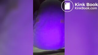 Girl poops her goodnite again