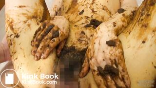 jap wife fucking and then shitting and smearing