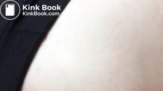 Shitty toy out her arse