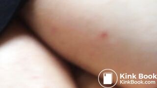 Shitty toy out her arse