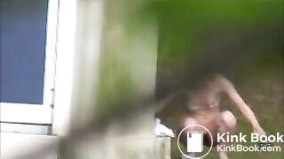 Japanese women poop outdoors