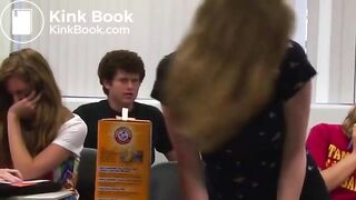 Funny Scat SchoolGirl Shits In Class