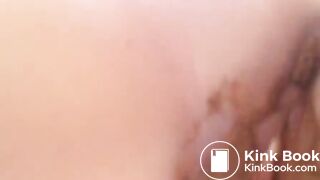 Blonde shit smearing