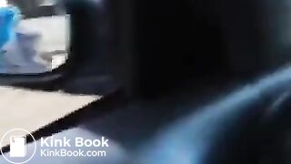 Crackhead lady takes a hot, wet shit on sidewalk