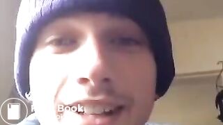 Crackhead lady takes a hot, wet shit on sidewalk