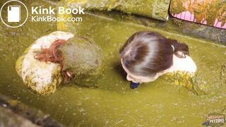 Manure sports Cowshit Yoga