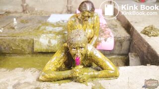 Manure sports Cowshit Yoga