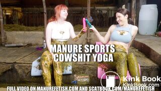 Manure sports Cowshit Yoga