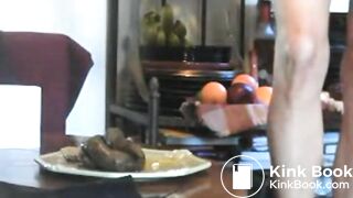 A plate full of turd