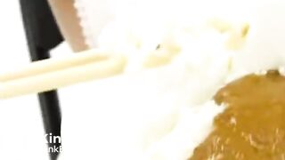 Asian Eats Shit From A Bowl