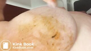 Dirty shit play and blowjob