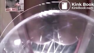 a group of woman shit on a guy