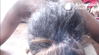 Ebony goddess messy diaper