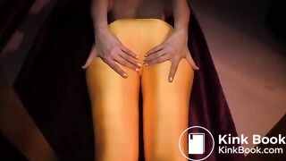 shitting masked girl