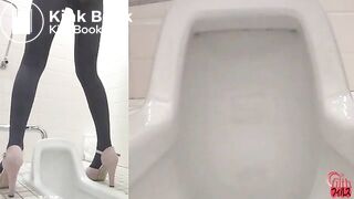 Girls shit out huge logs