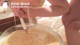 Bulimic Whore Puking On Herself