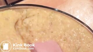 Bulimic Whore Puking On Herself