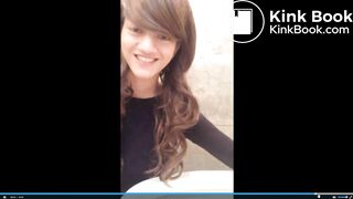 Cute girl pooping - video 2