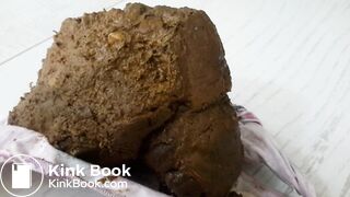 Huge White Panty Poop