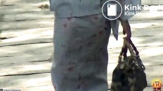 Japanese Girls hide and shitting in YUKATA 2