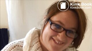 BBW smears shit on hair and sweater