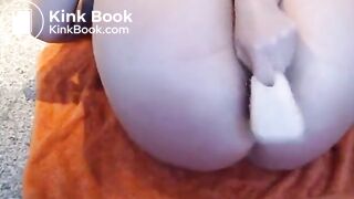 german girl dirt ass masturbation