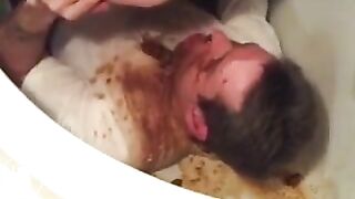 Ultra nasty and dirty diarrhea shower