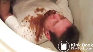 Ultra nasty and dirty diarrhea shower