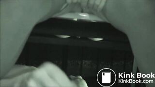 Amateur Domina shits in Slave's Mouth