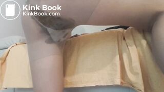 Pantyhose Poop and Masturbate
