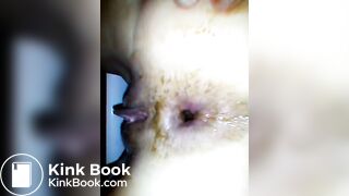 Girl gets scat fucked