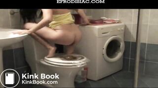 Urgent diarrhea on toilet seat