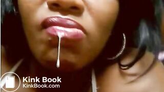 Shit collection shit eating ebony