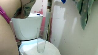 Diarrhea In Tall Glass