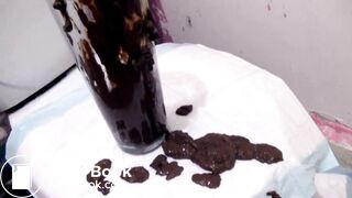 Diarrhea In Tall Glass