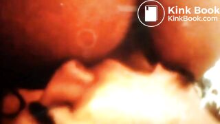 I actually got the poop in his mouth this time