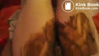 Girl shits diarrhea while fucking her BF