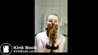 german 24/7 slavegirl enjoys stinky lunch