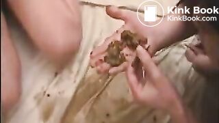 Japanese enema and vomit girls