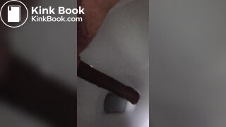 Girl Takes A Huge Long Shit