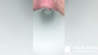 Teen girl hard shit at home 3