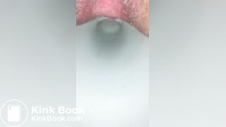 Teen girl hard shit at home 3