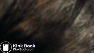 Latina hooker puking while sucking shitty cock